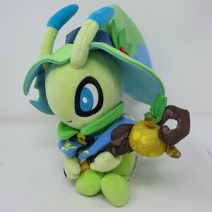 Pokemon Center Halloween Festival Celebi 8" Plush Green Limited Edition